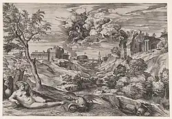 Роланд спасает Анжелику. 1565