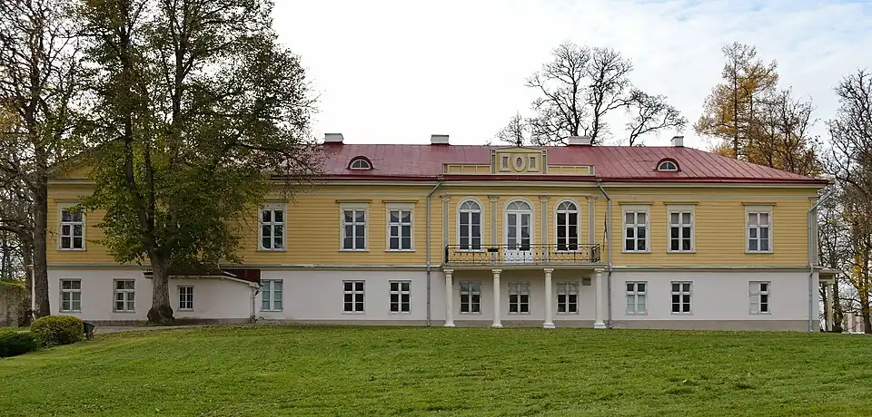 Главное здание мызы Руйль (Руйла)