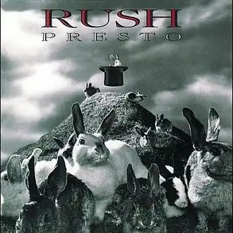 Обложка альбома Rush «Presto» (1989)