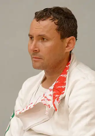 Руслан Кудаев на Кубке мира по шпаге (2015 год)