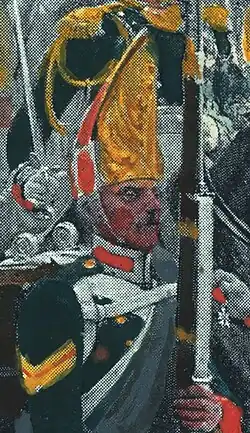 Алексей Лазарев на иллюстрации в "Le Petit Journal"