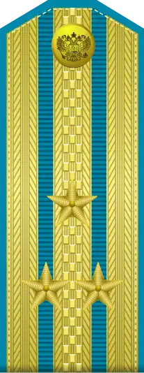 Парадный погон полковника ВКС, образца 1994.