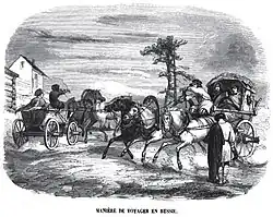 Русская дорога: господа и крестьянин