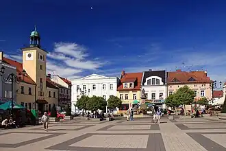 Рыночная площадь в Рыбнике