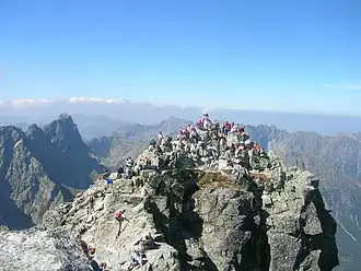 Вершина горы Рысы