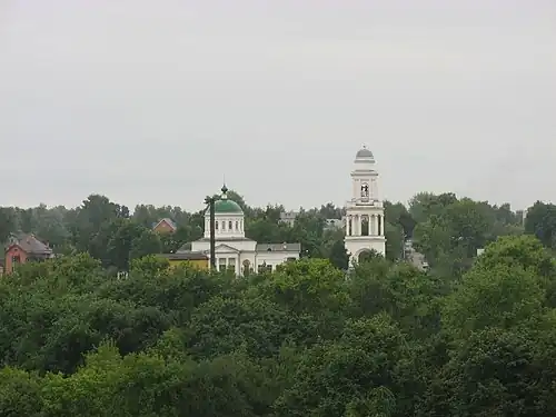 Оковецкий собор издалека