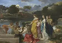 Нахождение Моисея. Между 1655 и 1660. Холст, масло. Национальная галерея искусства, Вашингтон