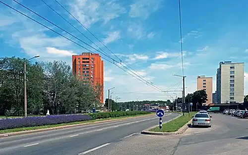 Бульвар Сыпрузе в Мустамяэ