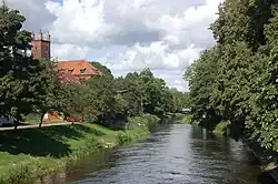 Низовье Слупи в Слупске