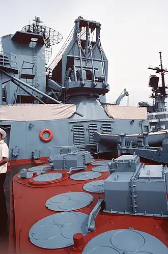 УВП ЗРК «Форт» на ракетном крейсере «Маршал Устинов»