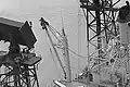 Антенный пост AN/SPS-42 на крейсере «Провиденс», 1970