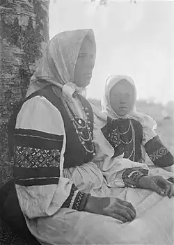 Сетуские девушки. Кремессова, 1912 год