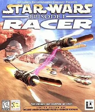 Обложка игры Star Wars Episode I: Racer