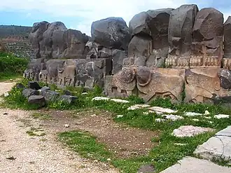 Храм хеттской эпохи в Айн-Дара