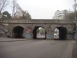 Вид на мост с Военного спуска