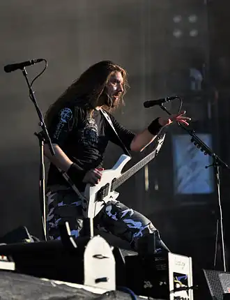 Крис Рёланд в 2013 году на Wacken Open Air