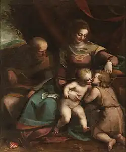 Святое семейство. Между 1551 и 1600 гг. Прадо, Мадрид