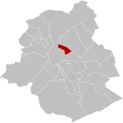 Расположение муниципалитета на карте провинции