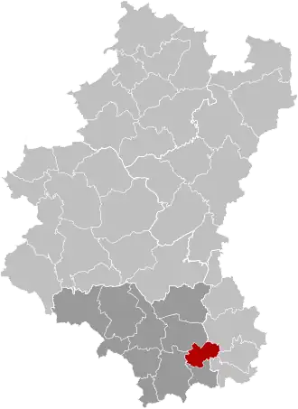 Сен-Леже на карте