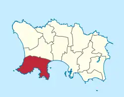 Сент-Брелейд на карте