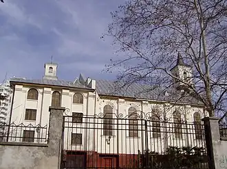 Вид на церковь Симона и Фаддея