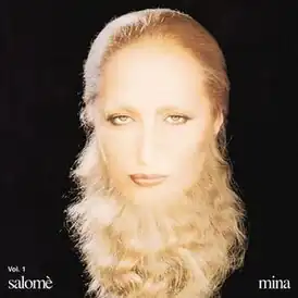 Обложка альбома Мины «Salomè» (1981)