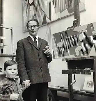 В 1964 году с сыном Микко.