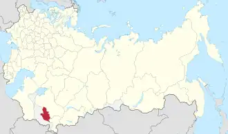 Самаркандская область на карте