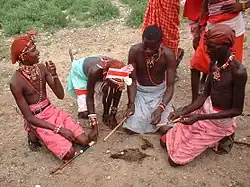 Представители народа самбуру