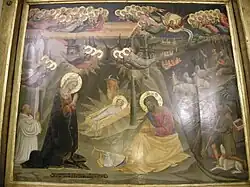 Рождество. 1435. Дерево, темпера, масло. Церковь Сан-Джованнино-деи-кавальери