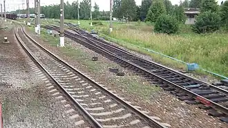 Пути, вид с южной горловины