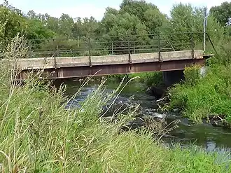 Старо-Пановский мост до реконструкции, август 2013 года