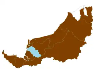 Сарикей на карте