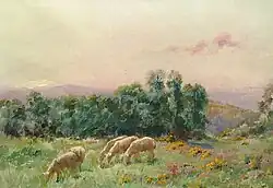 Пейзаж со стадом