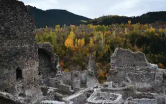 Руины крепости Сатле