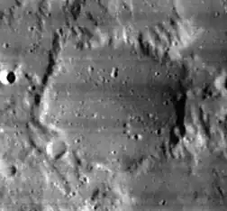 Снимок зонда Lunar Orbiter - IV.