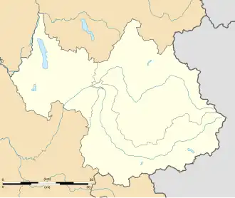 Эгбелет-ле-Лак на карте