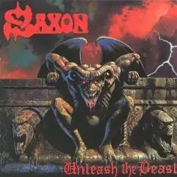 Обложка альбома Saxon «Unleash the Beast» (1997)