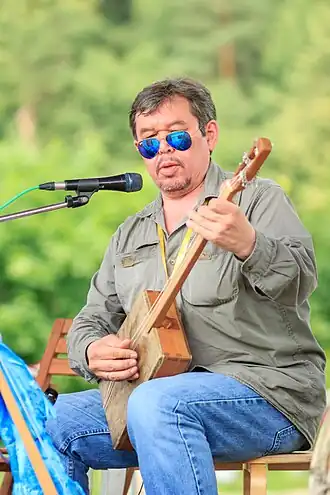 Саян Бапа на фестивале "Музыка над рекой"