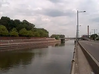 Канал  Брюссель — Шельда  около бельгийской столицы