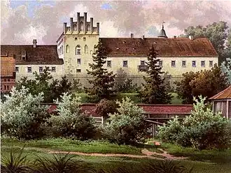 Замок Георгенбург, 1860 г.