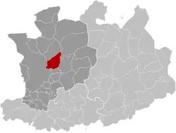 Расположение муниципалитета на карте провинции