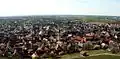 Панорама Шрисхайма с замка Штраленбург