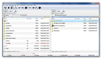 Скриншот программы Unreal Commander