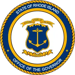 Печать губернатора Род-Айленда[англ.]