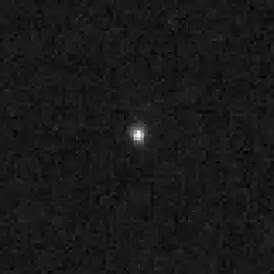 Седна на фотографии телескопа «Хаббл» (2004)На этой фотографии карликовая планета занимает область лишь в один пиксель