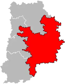 Провен на карте