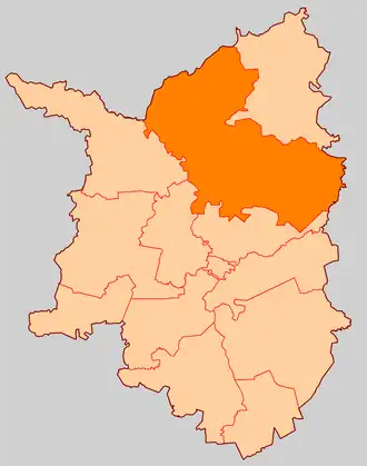 Селецкое сельское поселение на карте