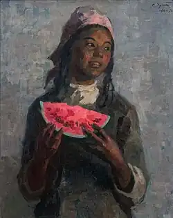 «Дочь чабана», 1948-1956 гг.Новая Третьяковка.