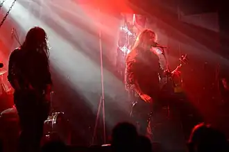 Лидер группы — Спирос Антониу и ритм гитарист Psychon